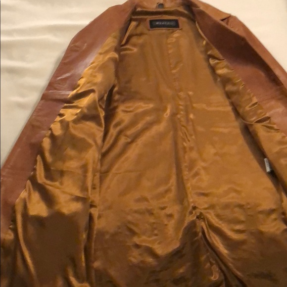 Whet Blu Jackets & Coats Authentic 0 Leather Peanut Butter Color